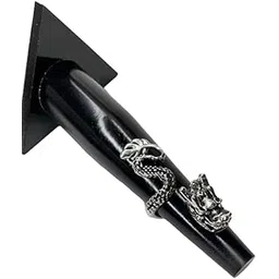 elegant attire club Dragon ring Serpent Adjustable Silver Colour For Pack of 1-picture-16