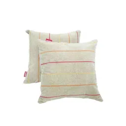Elegant Comfy 29x29x13cm Beige Cushion Pillow CU06 (Pack of 2)-picture-24