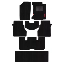 Elegant Cord Black Carpet Car Mat Compatible With Tata Safari 2021 6 Seater Auto-picture-13