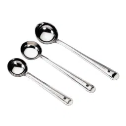 Elegante Combo of 1, 2 &a; 3 No. Stainless Steel Ladle, SL-016 (Pack of 2)-picture-29