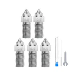 ELEGOO Neptune 4/4 Pro Multi size hardened steel nozzle pack-picture-20