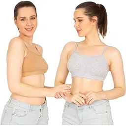 elegraze ComfyLegance Sports Premium Dual Layered Bra for Girls and Women (Combo Pack of 02)-picture-46