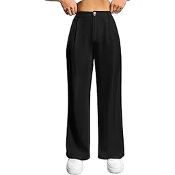 elendra jeans Elendra Women's High Rise Polyester Straight Fit Trouser-picture-17