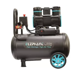 Elephant Oil Free & Noiseless Air Compressor 1.5 HP Grey 30 L Capacity 75 L/min Flow, AC30DC - AL-picture-46