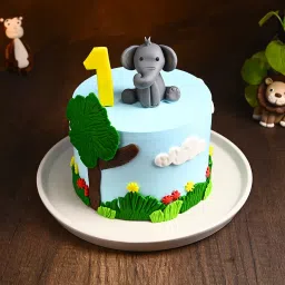 Elephant Safari Cake-picture-27