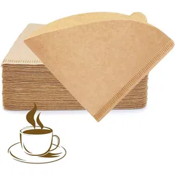 elephantboat 100 Counts Coffee Filter Paper for Brewing Coffee Natural Unbleached Coffee Filt Indian Coffee Filter-picture-44
