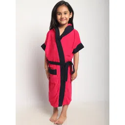 ELEVANTO Kids shawl collar Bath Robe image 1