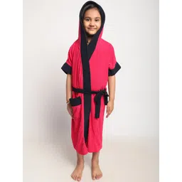 ELEVANTO Kids shawl collar Bath Robe image 5