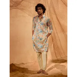 Eleven Brothers Men Printed Regular Kurta with Pyjamas-picture-35