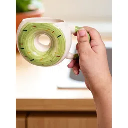 Eleven To Eleven Decor Green Crafted Ceramic Cup Set-picture-18