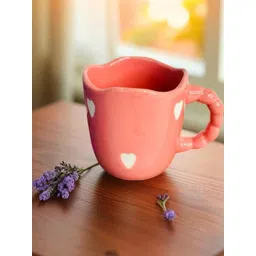 Eleven To Eleven Decor Pink Crafted Ceramics Ceramic Cups Set of Cups and Mugs-picture-49