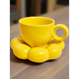Eleven To Eleven Decor Unisex Ceramic Yellow Cups-picture-40