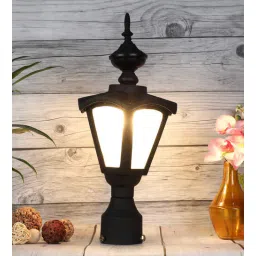 eliante by jainsons lights Black Aluminium 3 Watt LED Gate Light-picture-21