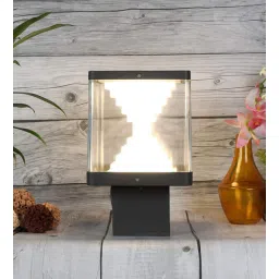 eliante by jainsons lights Grey Aluminium 12 Watt LED Gate Light-picture-18