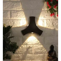 eliante by jainsons lights Loren Grey Metal Outdoor Wall Light-picture-38