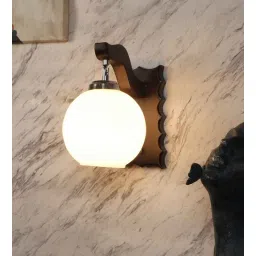 eliante by jainsons lights Moona Brown Wood Wall Light-picture-25