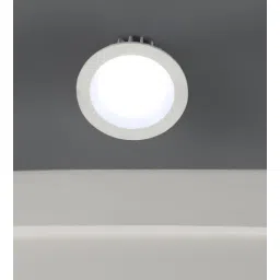 eliante by jainsons lights White 8 Watts LED Aluminium Round Panel Down Light-picture-39