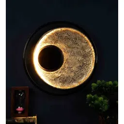 eliante by jainsons lights Zodiac Metal LED Novelty Wall Light (Gold)-picture-18