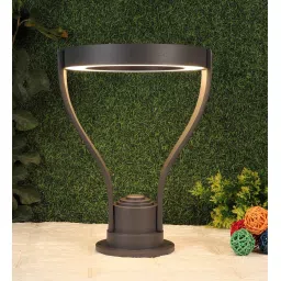 eliante by jainsons lights Grey Aluminium Gate Lights image 1