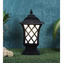 Shynara Black Aluminium Gate Light | B22 holder | without Bulb | Eliante by Jainsons Lights-picture-14