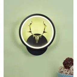 Spheris Black Iron Wall Light | Inbuilt LED | by Eliante by Jainsons Lights-picture-34