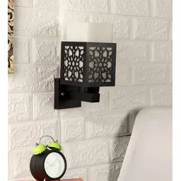 eliante by jainsons lights Victoria Brown Wood Wall Sconces image 2