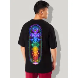 Elibolz Graphic Printed Cotton Oversized T-shirt-picture-30