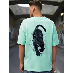 Elibolz Men Printed Drop-Shoulder Sleeves Bio Finish T-shirt-picture-32