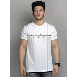 Elibolz Typography Printed Cotton T-shirt-picture-34