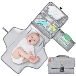 elie india Baby Changing Mat/Pad with Organizer Bags, Foldable and Detachable Diaper Bag Diaper Bag Dispenser-picture-34