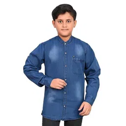 Eliq Boys Opaque Printed Party Shirt-picture-55