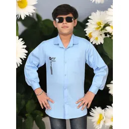Eliq Boys Original Opaque Printed Party Shirt-picture-12