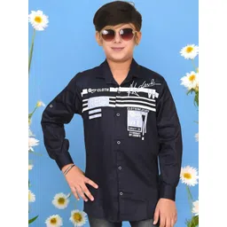 Eliq Boys Original Opaque Printed Party Shirt-picture-17