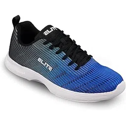 elite Men's Wave Bowling Shoes - Lightweight, Breathable Knitted Uppers, Universal Soles-picture-13
