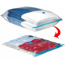 elitehome Vacuum Storage Bag, High Volume Vacuum Storage Bag Set of 4 with Pump Travel Storage Vacuum Bags image 5