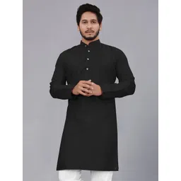 ELLARK Men Thread Work Pathani Kurta-picture-32