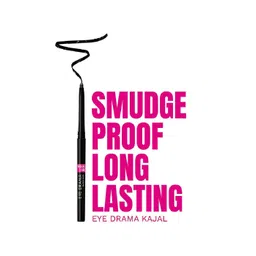 elle 18 Eye Drama Deep Pigment Kajal - Smokey Black image 3