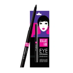 elle 18 Eye Drama Deep Pigment Kajal - Smokey Black image 1