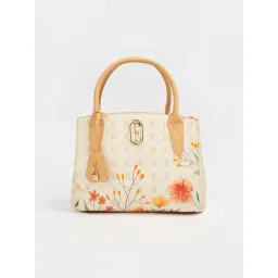 Elle Beige Printed Handbag-picture-22