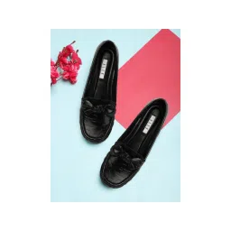 ELLE Black Women Slip On Loafers-picture-40
