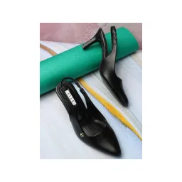 ELLE Black Women Slip On Pumps-picture-14