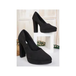 ELLE Black Women Slip On Pumps-picture-26