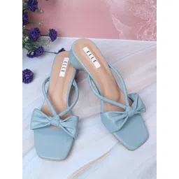ELLE Blue Block Sandals-picture-28