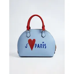 Elle Blue Printed Handbag-picture-40