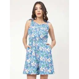 Elle Blue Printed Playsuit-picture-33