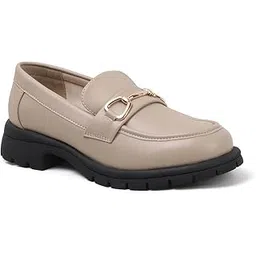 elle Chunky Platform Loafer with Gold-Tone Horsebit Detail-picture-10