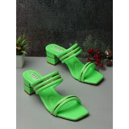 ELLE Embellished Open Toe Block Heels-picture-34