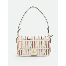 Elle Embroidered Beige Sling Handbag-picture-29