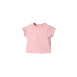 Elle Girl Pink Floral Regular Fit T-Shirt-picture-31