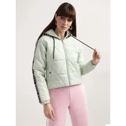 Elle Green Quilted Jacket-picture-40